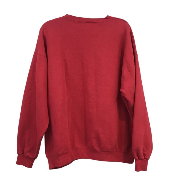 VTG Ohio State Buckeyes 2002 National Champion Red Sweatshirt XL Lee Heavyweight - Picture 5 of 5